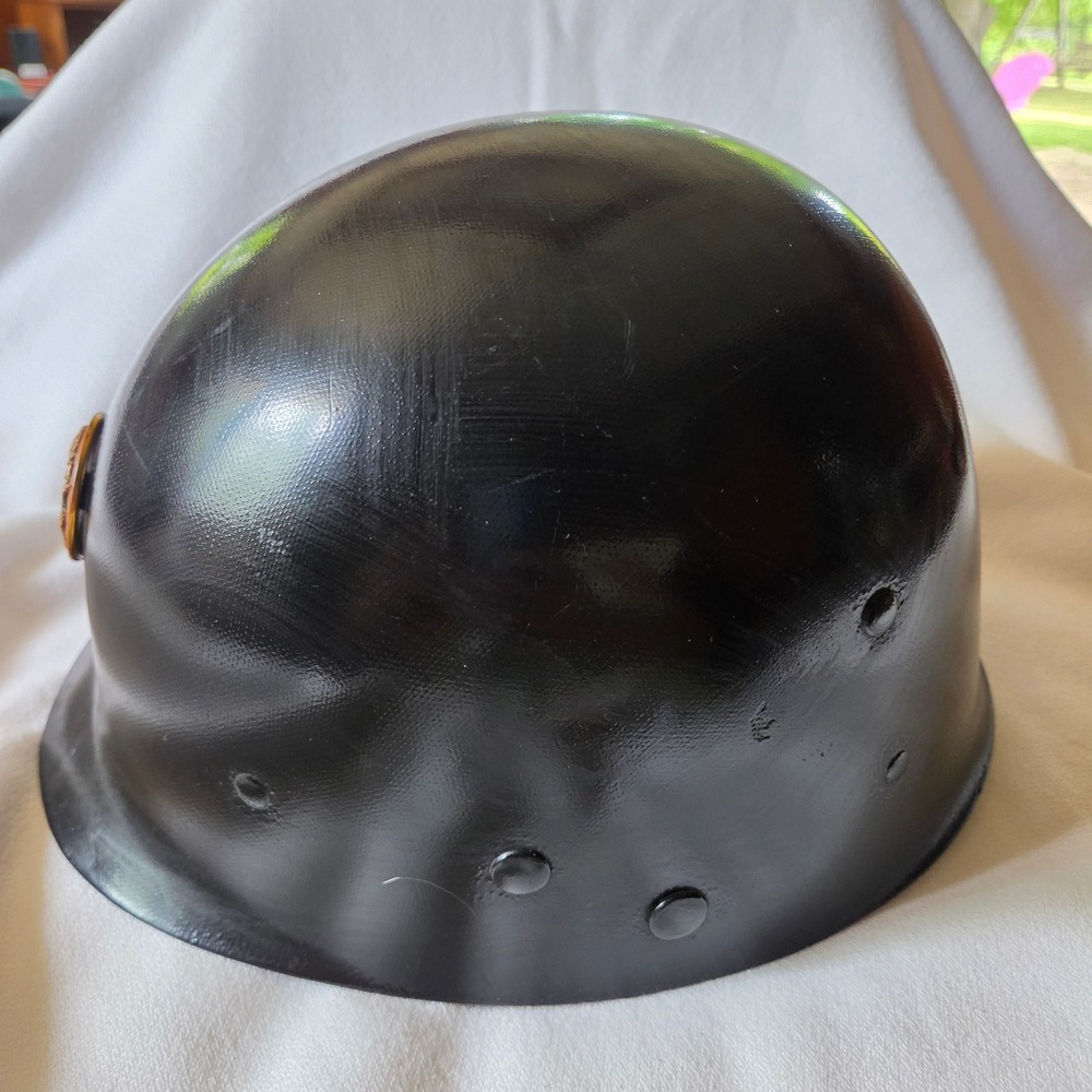US Army M1 Helmet Liner Men OS Black Great Seal Insignia Military Collectors - Picture 7 of 11
